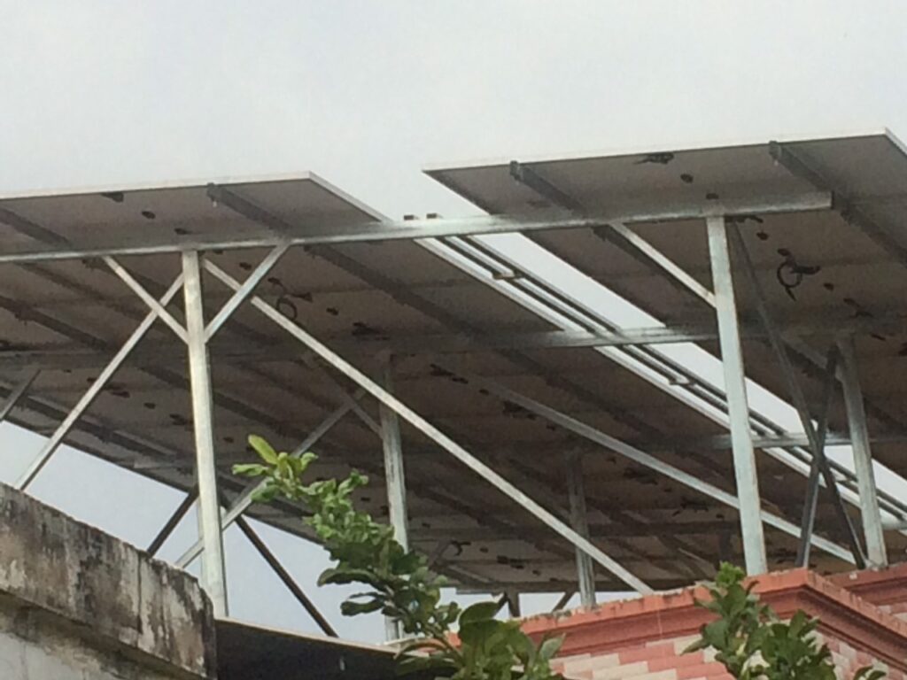 Hệ điện năng lượng mặt trời 20kW nhà anh Huy, Dương Minh Châu, Tây Ninh